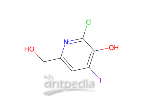 2-氯-3-羟基-6-(羟甲基)-4-碘吡啶，208519-37-3，97%