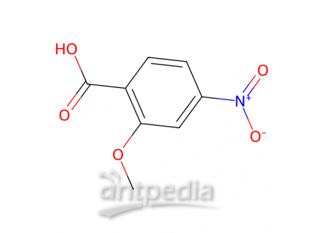 2-甲氧基-4-硝基苯甲酸，2597-56-0，98%
