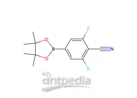 4-氰基-3,5-二氟苯硼酸频哪醇酯，1003298-73-4，97%