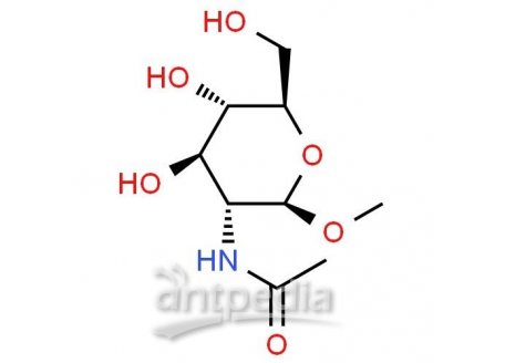 甲基2-乙酰胺基-2-脱氧-β-D-吡喃葡萄糖苷，3946-01-8，97%