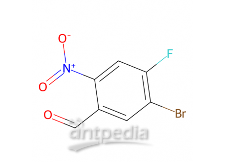 5-溴-4-氟-2-硝基苯甲醛，213382-45-7，98%