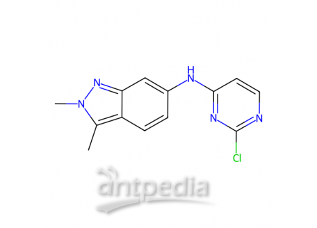 N-(2-氯嘧啶-4-基)-2,3-二甲基-2H-吲唑-6-胺，444731-74-2，95%