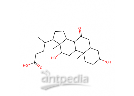 7-酮-3α，12-α-二羟基胆酸，911-40-0，98%