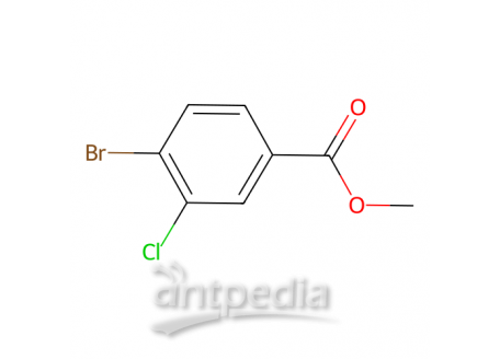 4-溴-3-氯苯甲酸甲酯，117738-74-6，>96.0%(GC)