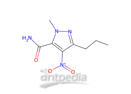 1-甲基-4-硝基-3-丙基吡唑-5-甲酰胺，139756-01-7，>96.0%