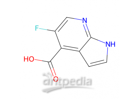 5-氟-1H-吡咯并[2,3-b] 吡啶-4-羧酸，1228666-41-8，95%