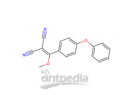 2-(甲氧基(4-苯氧基苯基)亚甲基)丙二腈，330792-69-3，97%