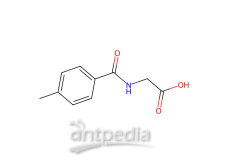 N-(对甲苯甲酰基)甘氨酸，27115-50-0，>98.0%(HPLC)