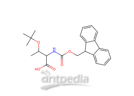 O-(叔丁基)-N-[9H-芴-9-甲氧羰基]-D-别苏氨酸，170643-02-4，97%