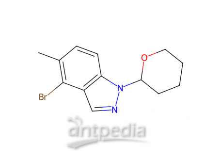 4-溴-5-甲基-1-(四氢-2H-吡喃-2-基)-1H-吲唑，1926172-50-0，97%