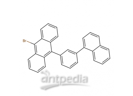 9-溴-10-[3-(1-萘基)苯基]蒽，1304129-94-9，98.0%