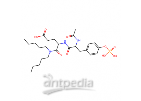 N-Acetyl-O-phosphono-Tyr-Glu Dipentylamide TFA，190078-50-3，98%