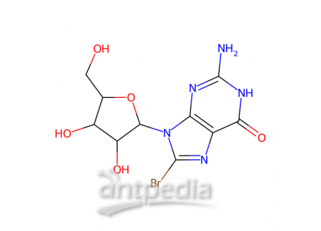 8-溴鸟苷水合物，4016-63-1，98%