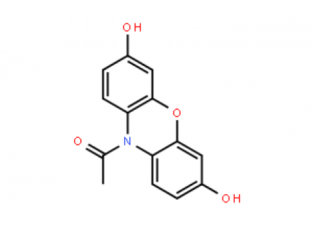 1-(3,7-Dihydroxy-10H-phenoxazin-10-yl)ethanone