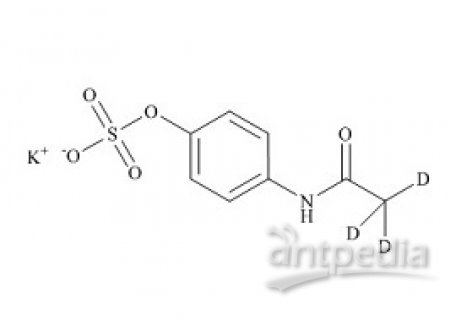 PUNYW11251265 Acetaminophen-d3 Sulphate Potassium Salt