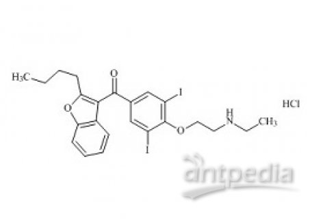 PUNYW18066366 Amiodarone EP Impurity B HCl (N-Desethyl Amiodarone HCl)