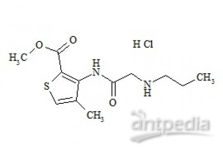 PUNYW21052287 Articaine Impurity A (Acetamidoarticaine HCl)