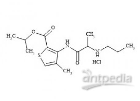 PUNYW21058359 Articaine EP Impurity C HCl (Articaine Isopropyl Ester HCl)
