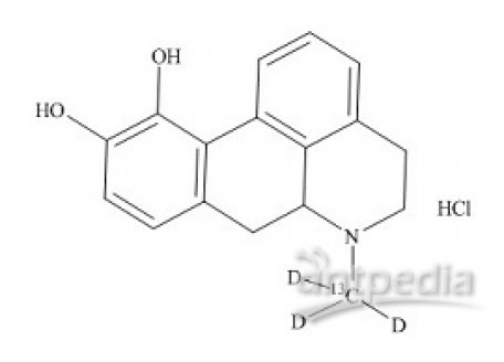 PUNYW26075508 rac-Apomorphine-13C-d3 HCl