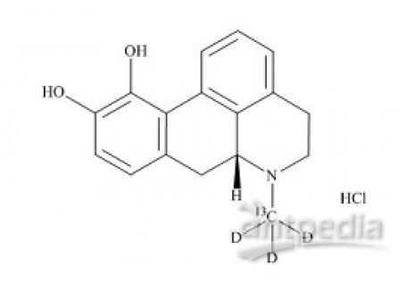 PUNYW26076292 Apomorphine-13C-d3 HCl