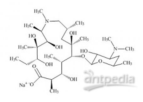 PUNYW12862466 3-Hydroxy Azithromycinoic Acid Sodium Salt