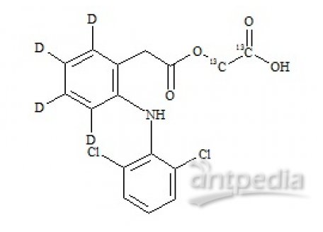 PUNYW20510589 Aceclofenac-13C2-d4