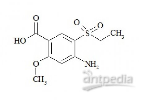 PUNYW19933134 Amisulpride impurity (2-Methoxy-4-amino-5-ethylsulfonylbenzoic Acid)