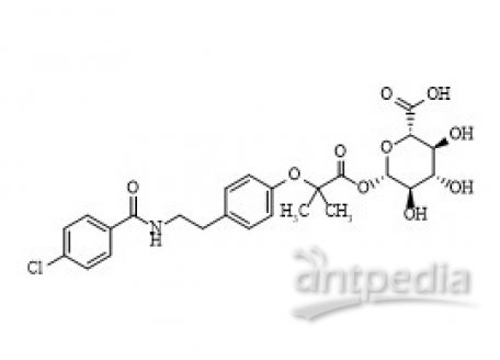 PUNYW24472153 Bezafibrate Acyl Glucuronide