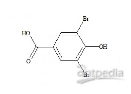 PUNYW21610427 Benzbromarone Impurity 5 (Dibromohydroxy Benzoic Acid)