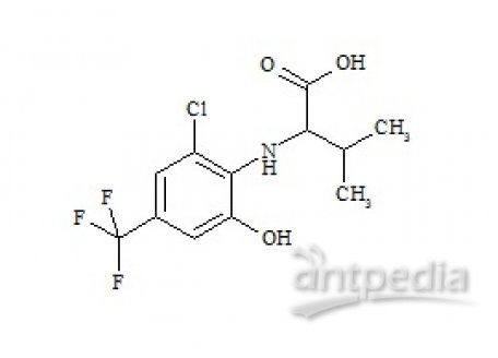 PUNYW20582265 2-(2-Chloro-6-hydroxy-4-(trifluoromethyl)phenylamino)-3-methylbutanoic Acid