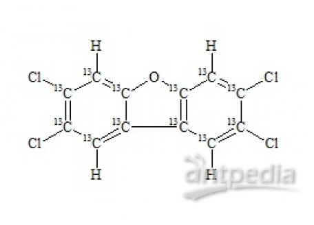 PUNYW20014220 2,3,7,8-Tetrachlorodibenzofuran-13C12