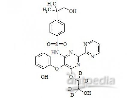 PUNYW13284258 Hydroxy Desmethyl Bosentan-d4