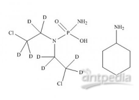 PUNYW12418527 Phosphamide Mustard-d8 Cyclohexamine Salt