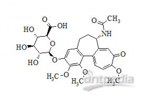 PUNYW13504138 3-Demethyl Colchicine Glucuronide