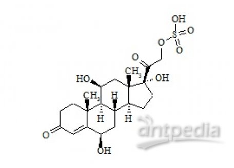 PUNYW3259155 6-beta-Hydroxycortisol Sulfate