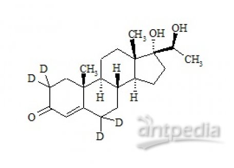 PUNYW3268325 17alpha,20beta-Dihydroxy-4-pregnen-3-one-d4