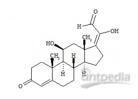 PUNYW3308202 Cortisol Impurity 1 ((E)-17-Deoxyaldehyde Derivative)