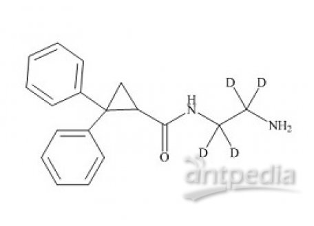 PUNYW26648400 Cibenzoline Impurity (N-(2-aminoethyl-2,2-diphenyl Cyclopropanecarboxamide-d4)
