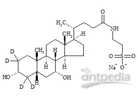 PUNYW7329258 Taurochenodeoxycholic-2,2,4,4-D4 Acid Sodium Salt
