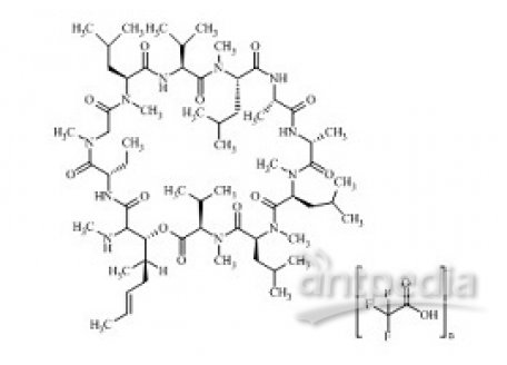 PUNYW22348484 Iso Cyclosporin H Trifluoroacetic Acid Salt
