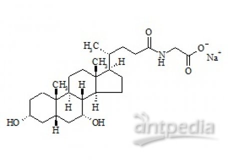PUNYW7396121 Glycochenodeoxycholic Acid Sodium Salt (Sodium Glycochenodeoxycholate)