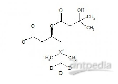 PUNYW21738204 (3R)-3-Hydroxyisovaleroyl-Carnitine-d3