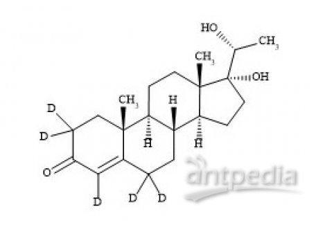 PUNYW23275143 17-alfa,20-beta-Dihydroxy Progesterone-d5