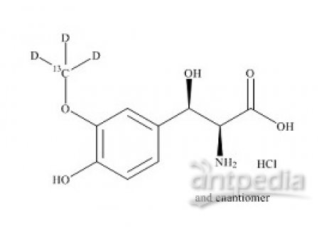 PUNYW9999462 Droxidopa Impurity 7-13C-d3 HCl