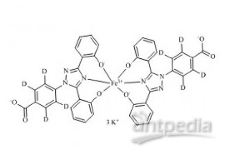 PUNYW12821525 Deferasirox Ferrate (III) Tripotassium Complex-d8