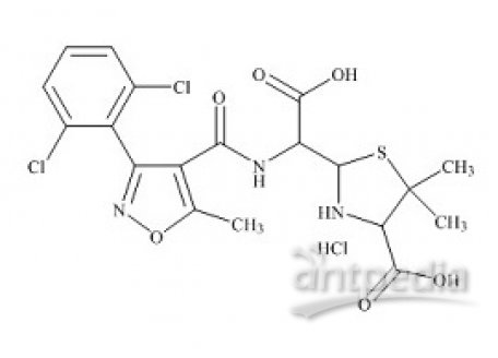 PUNYW19637580 Dicloxacillin Sodium EP Impurity A HCl (Mixture of Diastereomers)