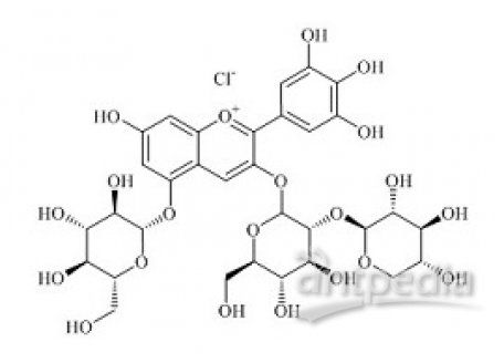 PUNYW25680323 Delphinidin 3-Sambubioside-5-Glucoside Chloride