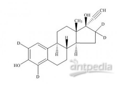 PUNYW3472535 17-alpha-Ethynylestradiol-2,4,16,16-d4