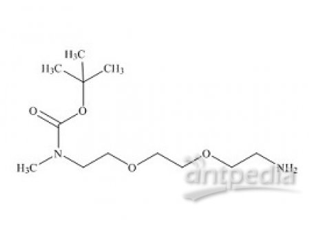 PUNYW9341436 tert-Butyl-N-[2-[2-(2-aminoethoxy)ethoxy]ethyl]-N-methyl carbamate
