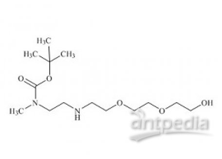 PUNYW9342159 tert-Butyl [2-[[2-[2-(2-hydroxyethoxy)ethoxy]ethyl]amino]ethyl]-N-methyl carbamate